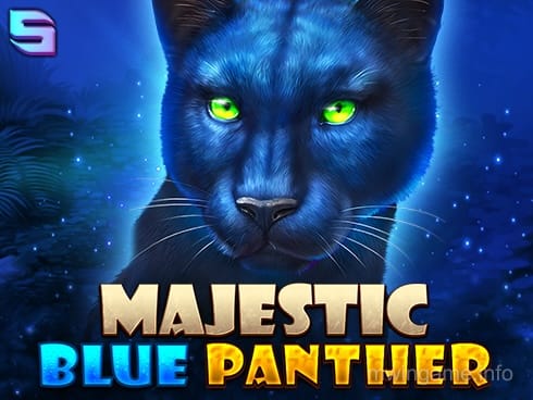 Majestic Blue Panther